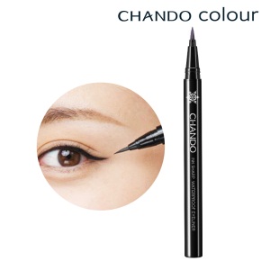 自然堂（CHANDO）一笔成型速干持久眼线笔 眼妆彩妆眼线液笔化妆品（持久不晕流畅染易上手） 黑色