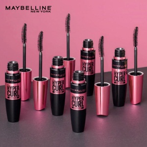 美宝莲 MAYBELLINE 极细防水眼线液套装（小金笔黑色0.5g+粉胖子9.2ml+眼唇卸40ml*2）