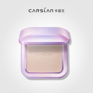 卡姿兰 （Carslan）微雾光定妆蜜粉饼 #01透明色 11g（控油 持久 裸妆 遮瑕）