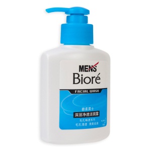 花王碧柔（Biore）男士深层净透洁面露150ml