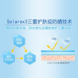 曼秀雷敦新碧双重保湿水盈防晒乳50g*2支 SPF50+ 原装进口面部专用 隔离紫外线 清爽水润 男女高倍防晒霜