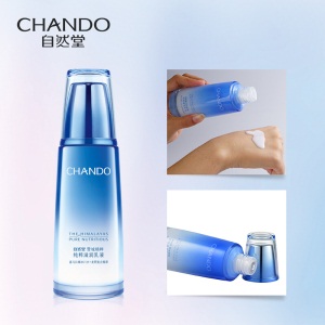 自然堂(CHANDO)雪域精粹纯粹滋润乳液(清爽型)120mL（持久保湿深层锁水弹嫩滋润淡化细纹舒缓肌肤干燥）