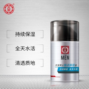 大宝（Dabao） 男士焕活保湿两件套（洁面啫喱100g+焕活保湿露50g）男士补水保湿套装