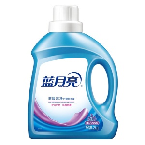 蓝月亮薰衣草香洗衣液10斤套装 2kg*1瓶+1kg袋*3 深层洁净 家庭装