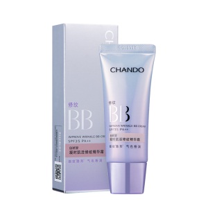 自然堂(CHANDO)凝时肌活修纹精华霜（BB）35g 防晒隔离紧致肌肤润泽保湿细腻光滑清透提亮女士隔离BB霜