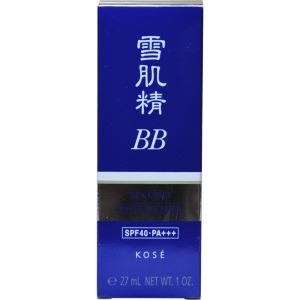 雪肌精 SEKKISEI 美白BB霜 02# SPF40+PA+++ 30g 自然色（保湿遮瑕 防晒 隔离 高丝 原装进口）