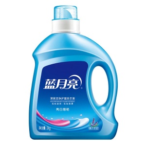 【领券满99减50】蓝月亮 14斤洗衣液套装 机洗瓶装2kg*2+袋装1kg*3 亮白 增艳
