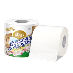 心相印卷纸 柔肤系列卫生纸巾3层180g*10卷筒纸厕纸（提装销售）