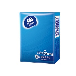 维达（Vinda）超韧手帕纸4层36包3提 纸手帕餐巾纸卫生纸小包纸巾（整箱）