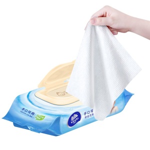 维达（Vinda）婴儿湿巾80片 宝宝儿童手口可用 带盖卫生洁肤柔湿纸巾
