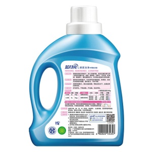 蓝月亮薰衣草香洗衣液10斤套装 2kg*1瓶+1kg袋*3 深层洁净 家庭装