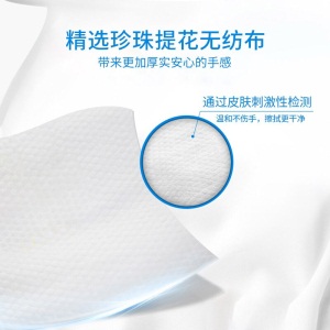 维达（Vinda）厨房湿巾带盖48片*4包厨房抽纸湿巾轻松清洁去油污大尺寸湿纸巾VW4002