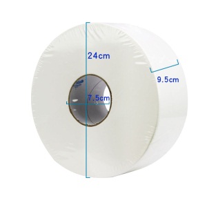 维达大卷纸卷筒纸双层280米12卷商务商用大盘纸家用卫生纸厕所公用手纸VS4035