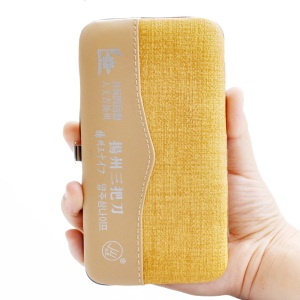 天艺 修甲套装指甲刀指甲剪套装工具 高品质不锈钢12件套 皮包装修甲修脚刀去死皮美甲工具