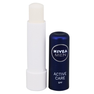 妮维雅(NIVEA)润唇膏男士型双支套装 4.8g*2(防晒 滋润保湿 温和配方）