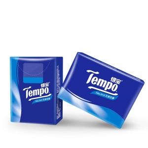 得宝（Tempo）手帕纸4层7片36包 迷你面巾纸餐巾纸 德宝纸巾便携式（天然无香）