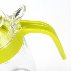 茶花油壶油瓶防漏油玻璃酱油瓶醋瓶调味瓶375ml（1个随机装）
