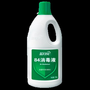 蓝月亮 84消毒液 1.2kg/瓶 家居除菌液 多用消毒水 1.2kg