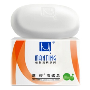满婷（MANTING）清螨皂（止痒）100g*3（除螨皂 香皂）