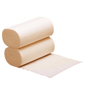 洁柔(C&S)无芯卷纸 自然木食品级 加厚4层84g卫生纸*36卷(母婴健康用纸实芯卷纸 低白度类本色纸巾)整箱销售