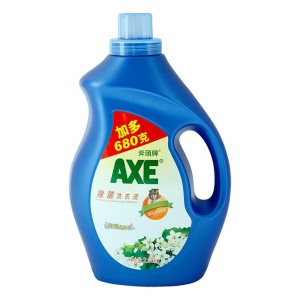 香港AXE斧头牌除菌洗衣液2.68kg+多用途消毒液1.6kg手洗机洗通用