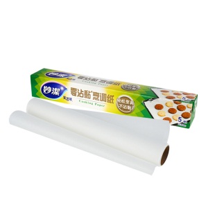 妙洁 烹调纸 烘焙纸蛋糕纸烤肉纸牛油防油纸 30cm*15米