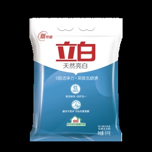 立白洗衣粉 大包装大袋批发促销装家庭装 亮白粉5kg