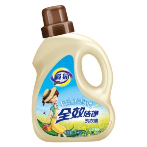 榄菊 康涤全效洁净衣物洗衣液洗护特惠套装(8斤洗衣液+1kg空瓶)去渍柔顺护色香氛