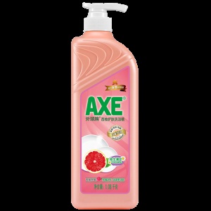 AXE斧头牌洗洁精柠檬洗涤灵厨房洗碗液果蔬餐具清洗剂 西柚 6瓶装