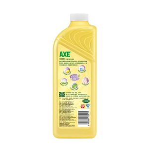 AXE斧头牌洗洁精柠檬洗涤灵厨房洗碗液果蔬餐具清洗剂 柠檬 4瓶装