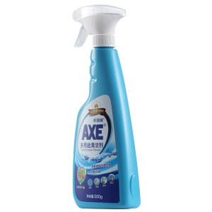 斧头牌AXE多用途清洁剂 厨房去油污浴室瓷砖不锈钢清洁去污垢500g*4瓶