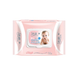 洁柔(C&S)湿巾 BabyFace婴儿湿巾 亲肤30片*3包 （带盖抽取式 婴儿宝宝专用baby湿纸巾）