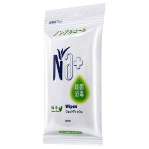 奈（十八本）卫生湿纸巾 绿茶10片装