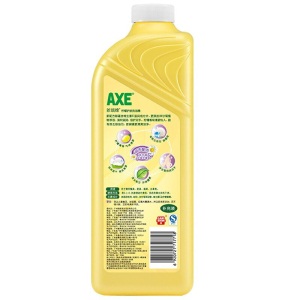 斧头牌AXE洗洁精柠檬花茶西柚1.08kg洗涤灵厨房洗碗液果蔬餐具清洗剂 柠檬1.08泵