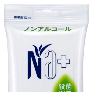 奈（十八本）卫生湿纸巾 绿茶10片装