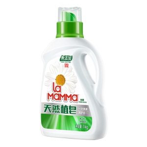 妈妈壹选天然皂液1kg*2+消毒液60ml*2+柔顺剂50g*4 无添加