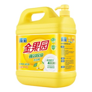 榄菊 柠檬洗洁精5kg大桶洗涤灵去油去污不伤手餐具蔬果食品用