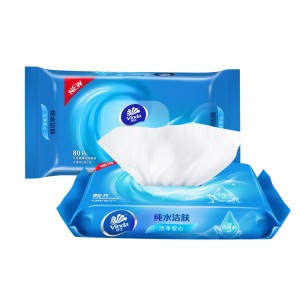 维达(Vinda) 湿巾纸巾 RO纯水湿巾80片*3包量贩装(母婴可用）