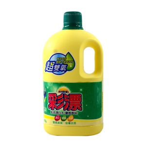妙管家（Magic Amah）台湾进口彩漂剂洗衣液杀菌消毒去黄渍除臭护色家用漂白水还原剂 4斤瓶装麝香味彩漂液