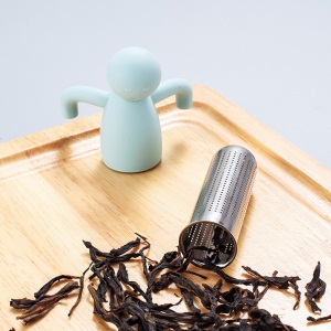 美厨（maxcook）滤茶器滤茶球 创意硅胶不锈钢滤茶器套装MCPJ457