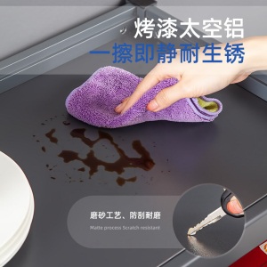 美厨（maxcook）厨房置物架 太空铝微波炉架子烤箱架 调料架刀架砧板架筷子架 落地架层架收纳储物架 MCWA225