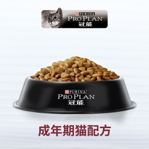 冠能(PRO PLAN)宠物成猫猫粮 挑嘴美毛3.5kg 益肾配方鸡肉味 京东定制