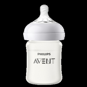 飞利浦新安怡奶瓶婴儿玻璃带硅胶护层丝绒奶瓶宽口径125ml240ml