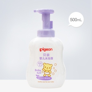 【贝亲官方旗舰店】婴儿泡沫沐浴露宝宝专用新生儿洗护用品500ml