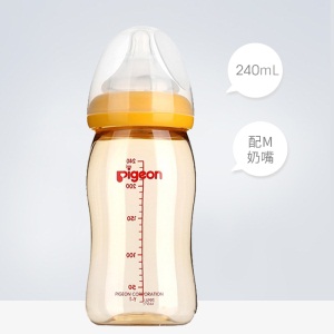 【贝亲官方旗舰店】宽口径PPSU奶瓶新生婴儿奶瓶耐摔160-240ml