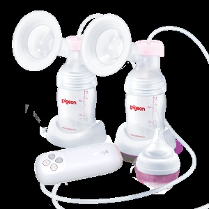 【新品】贝亲官方旗舰店双边纤细电动吸奶器自动吸乳器挤奶器QA58