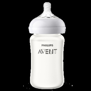 飞利浦新安怡奶瓶婴儿玻璃带硅胶护层丝绒奶瓶宽口径125ml240ml