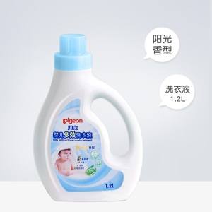 【贝亲官方旗舰店】婴儿多效洗衣液阳光香型宝宝专用去渍新生1.2L