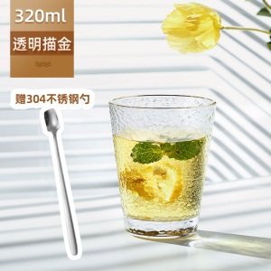 富光燕麦杯家用高颜值牛奶玻璃水杯ins网红风格简约早餐咖啡杯子