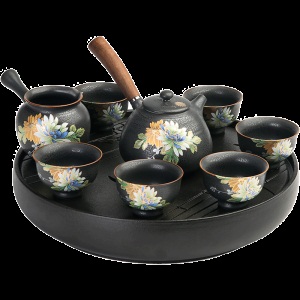 2陶古春秋整套家用陶瓷茶盘茶具套装功夫茶具茶壶茶杯可储水茶台